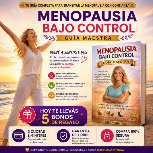 MENOPAUSIA BAJO CONTROL - GUÍA MAESTRA